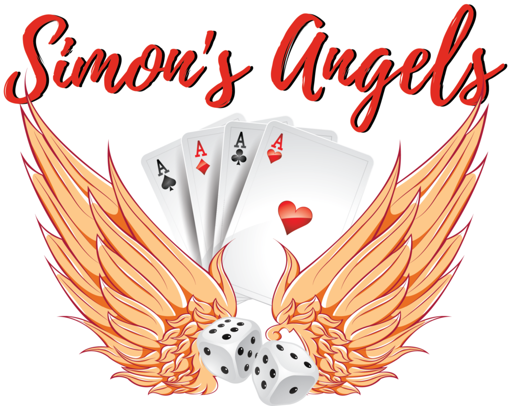 Simon's Angels Diamonds, Denim, & Dice Logo